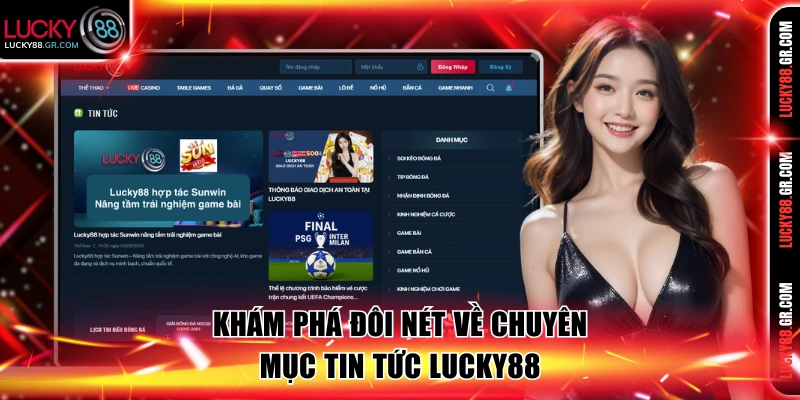 Khám phá đôi nét về chuyên mục tin tức Lucky88